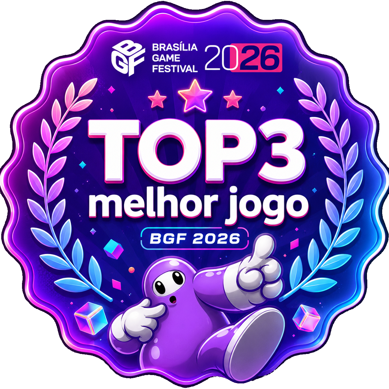 Top 3 Melhor Jogo — BGF 2026